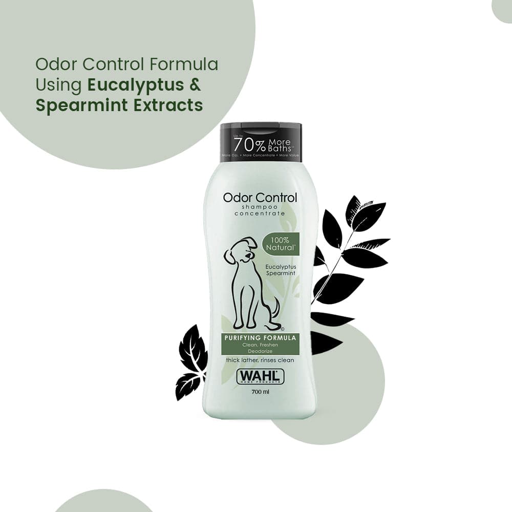 Wahl Odor Control Eucalyptus Spearmint Shampoo for Dogs Dogs-Grooming Supplies Wahl