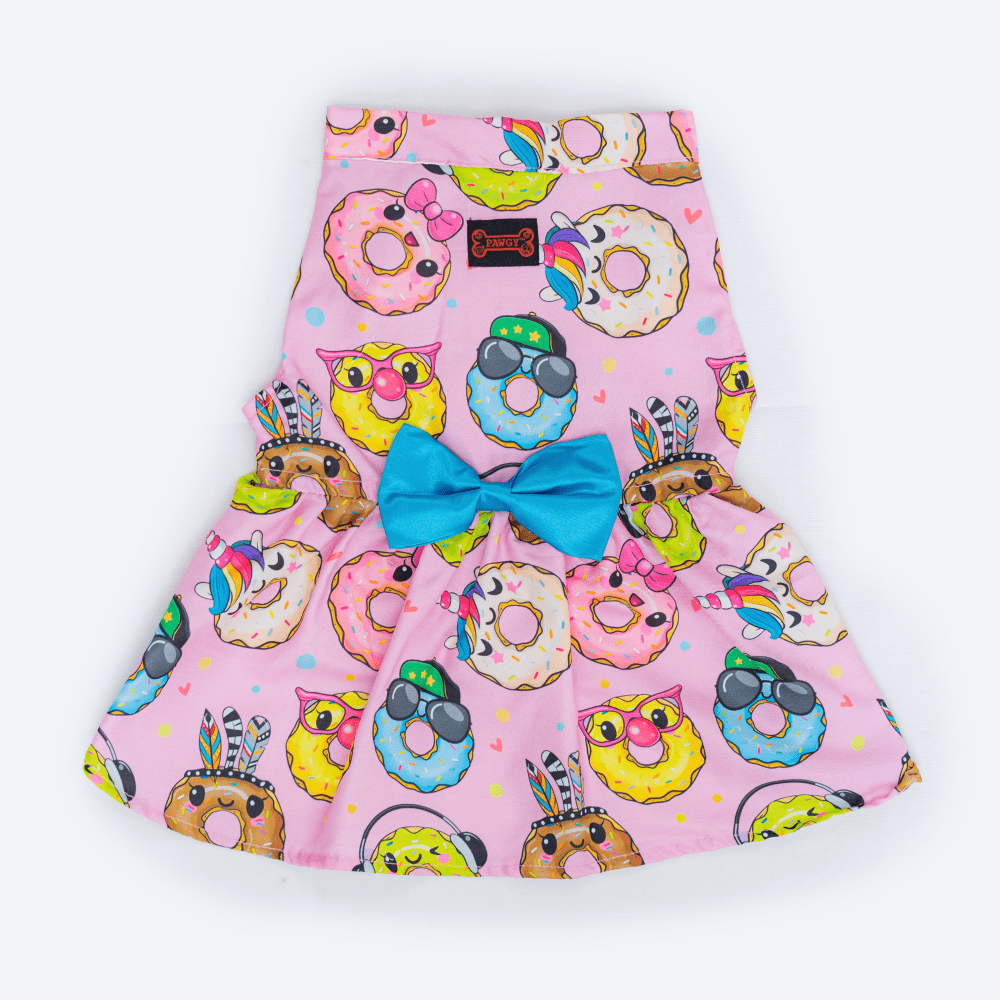 Pawgypets Donut Casual Dress for Dogs and Cats