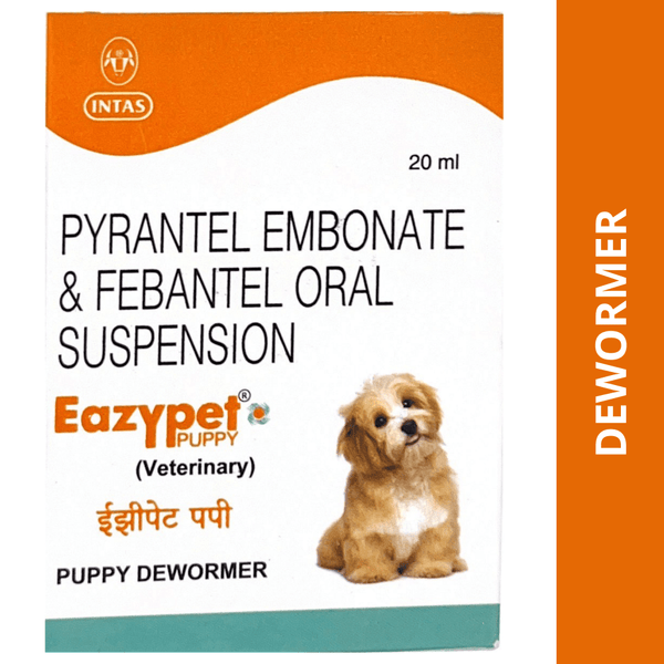 Intas Eazypet Dewormer Puppy Suspension – Effective Worm Control