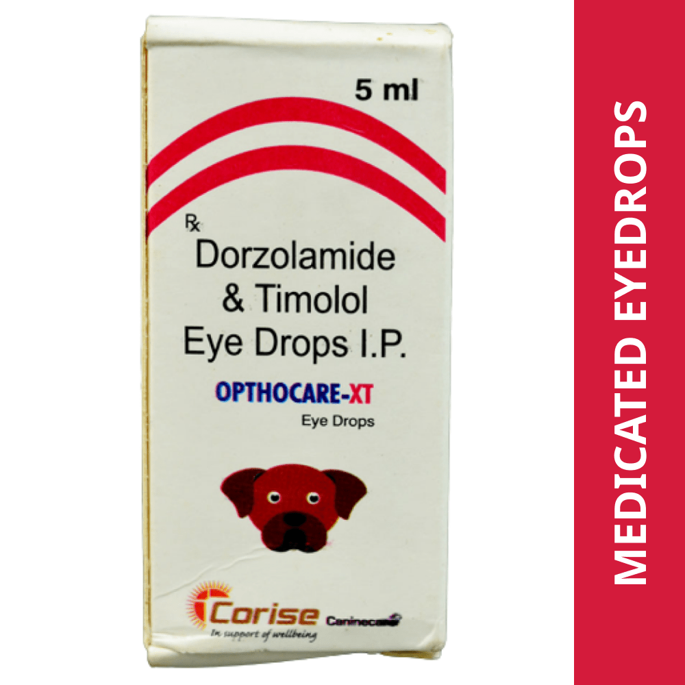 Corise Opthocare XT (Dorzolamide Timolol) Eye Drops for Dogs and Cats (5ml)