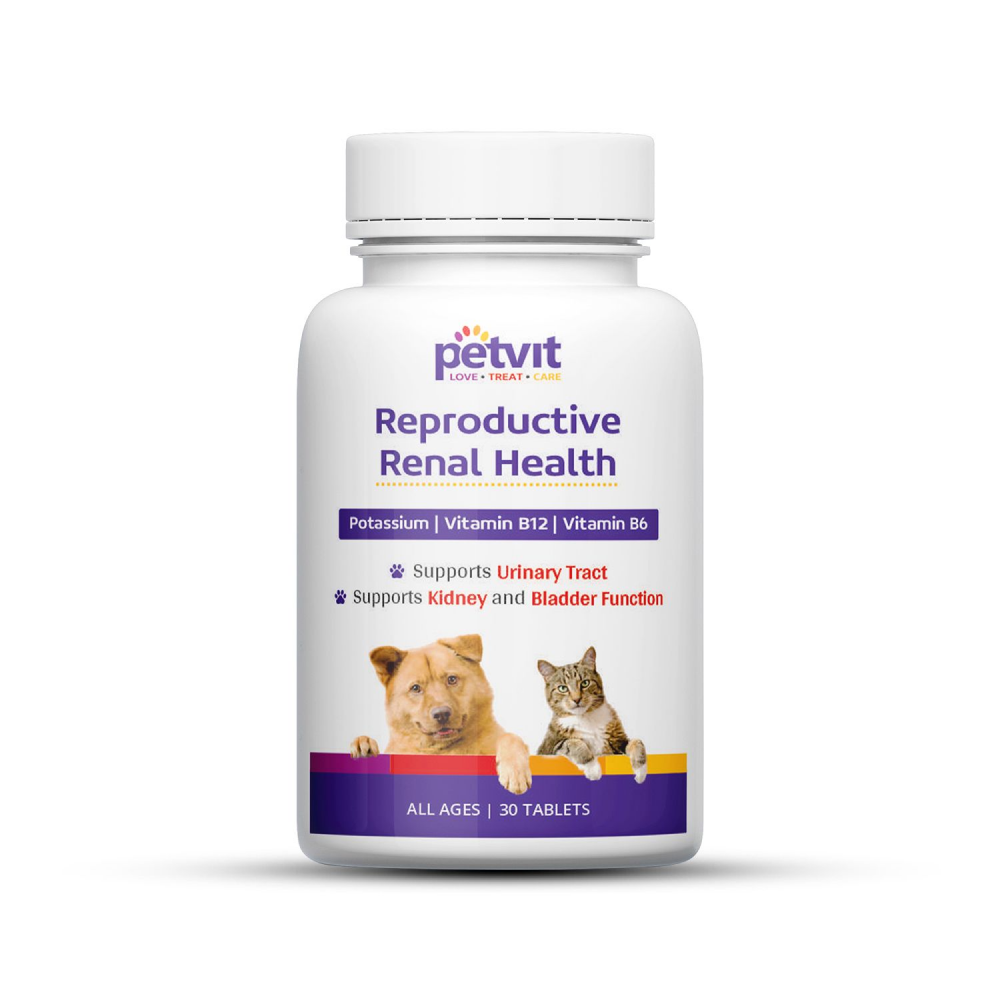 Petvit Reproductive Renal Health Tablet for Dogs and Cats