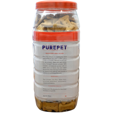 Purepet Chicken Flavour Real Chicken Biscuit Dog Treats