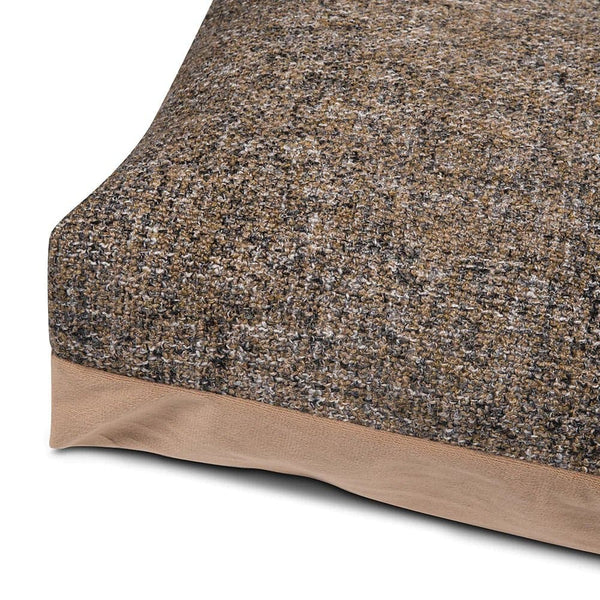 Pawpourri Premium Market Knife Edge Bed for Dogs (Brown)