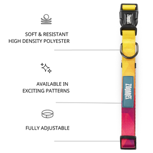 Zoomiez Solar Printed Collar for Dogs
