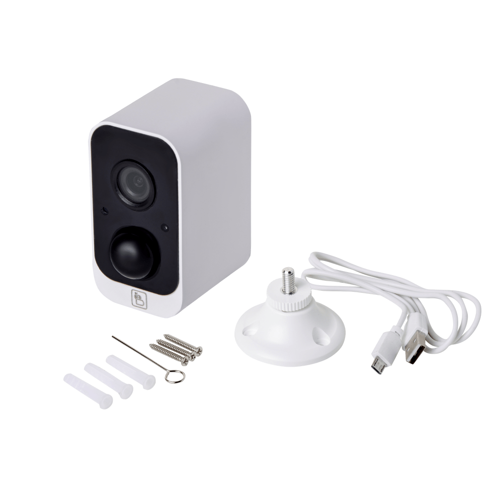Baybot App Controlled Wirefree Camera for Dogs and Cats (White/Black)