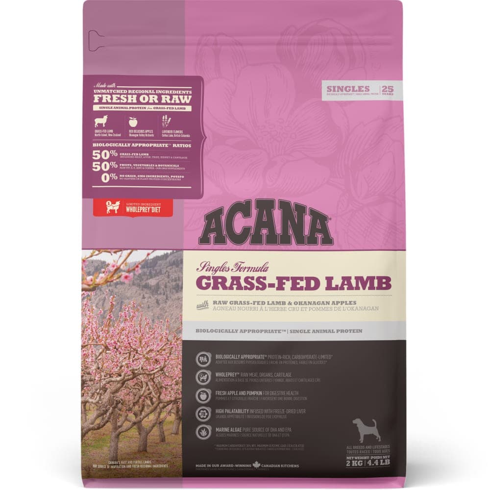 Acana Grass Fed Lamb Dry Dog Food (All Breeds)