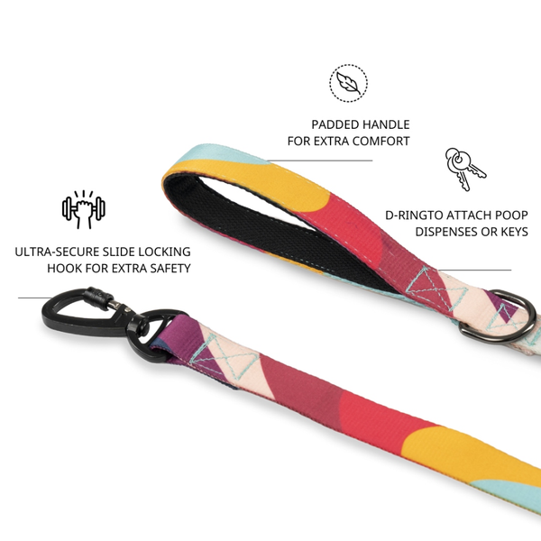 Zoomiez Swirl Printed Leash for Dogs