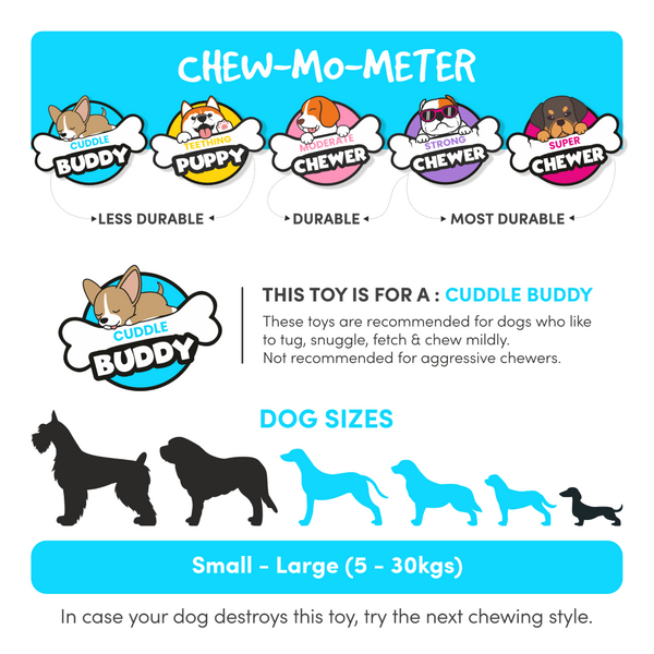 Fofos Skinneez Skunk Toy for Dogs