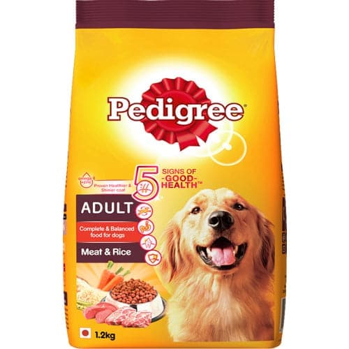 Pedigree Meat & Rice Adult Dog Dry Food