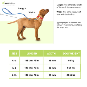 Trixie Classic 3 Stage Adjustable Leash for Dogs (Black)