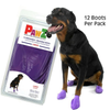 Protex PawZ Disposable and Reusable Boots for Dogs (Purple) Dogs-Clothing & Accessories PawZ