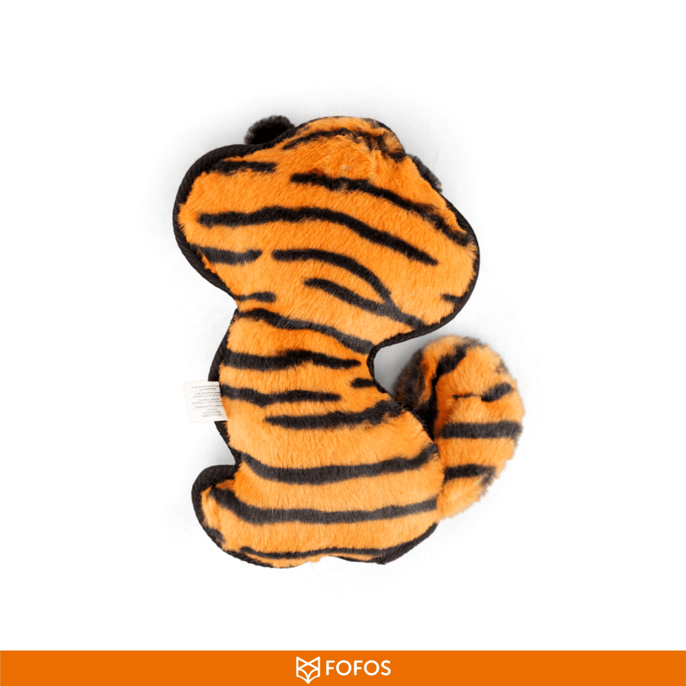 Fofos Safari Line Tiger Plush Toy for Dogs