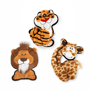 Fofos Safari Line Tiger Plush Toy for Dogs