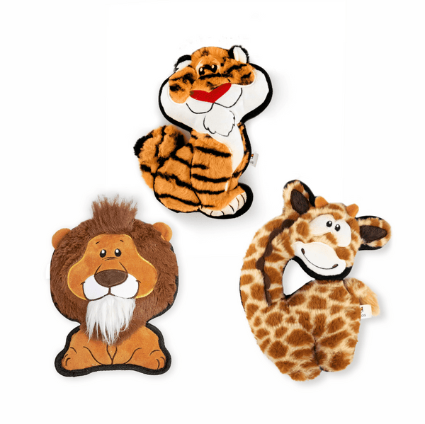 Barkbutler x Fofos Safari Line Tiger Plush Toy for Dogs
