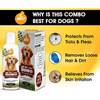 Boltz Anti Tick & Flea Shampoo with Brush for Dogs