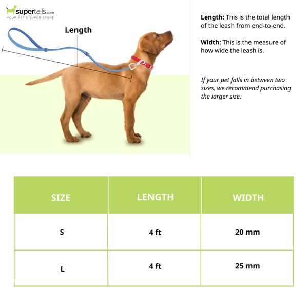 Zoomiez Swirl Printed Leash for Dogs