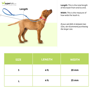 Zoomiez Bolt Printed Leash for Dogs