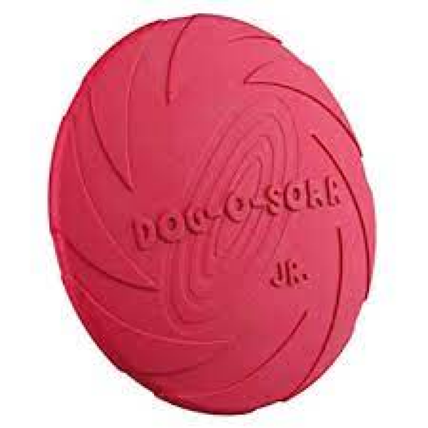 Trixie Floatable Natural Rubber Disc Toy for Dogs (Pink)