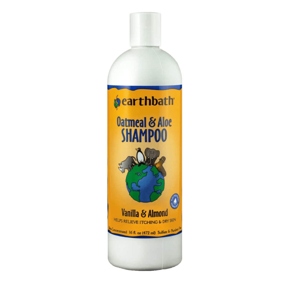 EarthBath Oatmeal & Aloe Shampoo Vanilla & Almond for Dogs and Cats Both-Grooming Supplies EarthBath