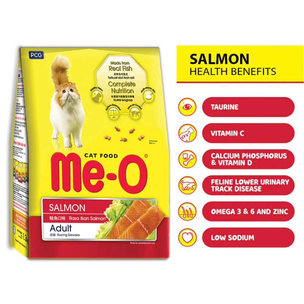 Me O Salmon Adult Cat Dry Food
