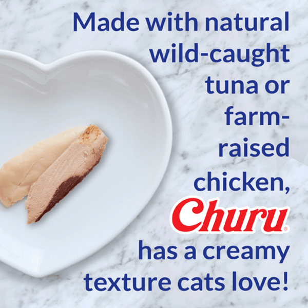 INABA Churu Tuna with Salmon Cat Treats