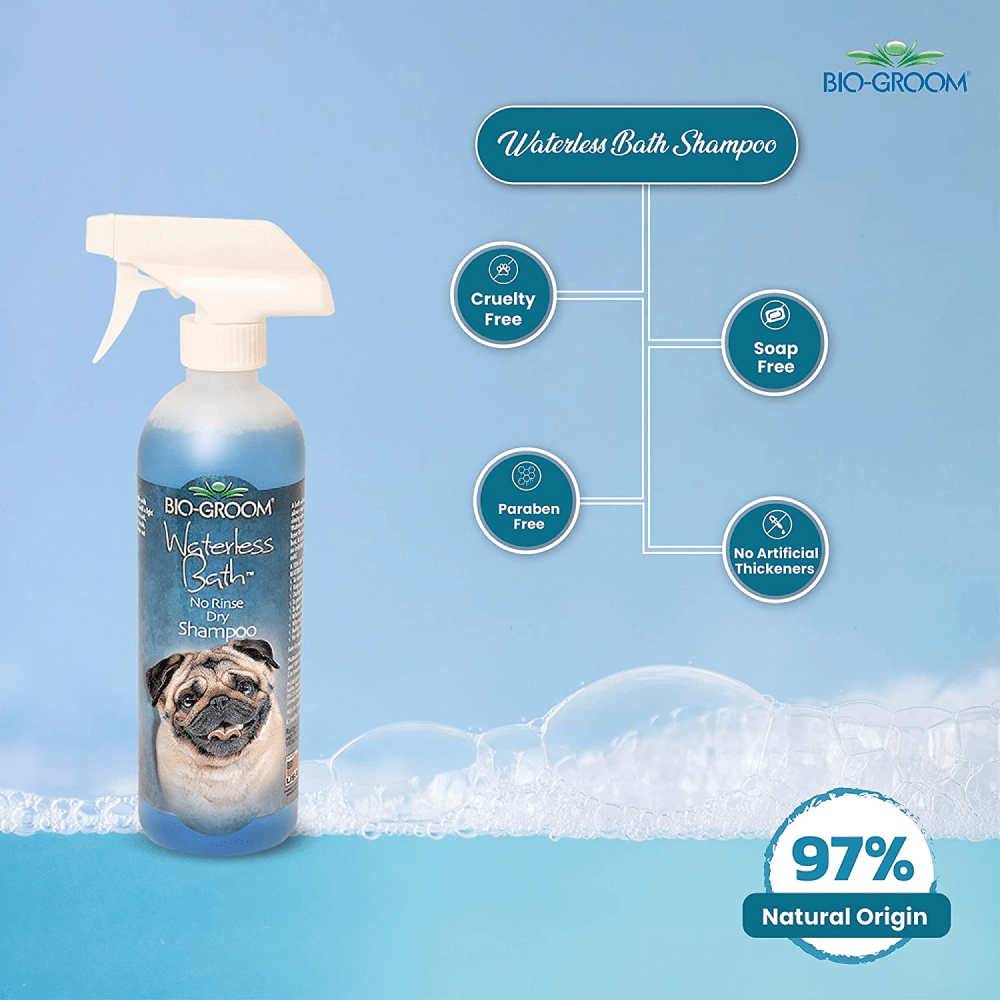 Bio Groom Waterless Bath Shampoo Spray For Dogs