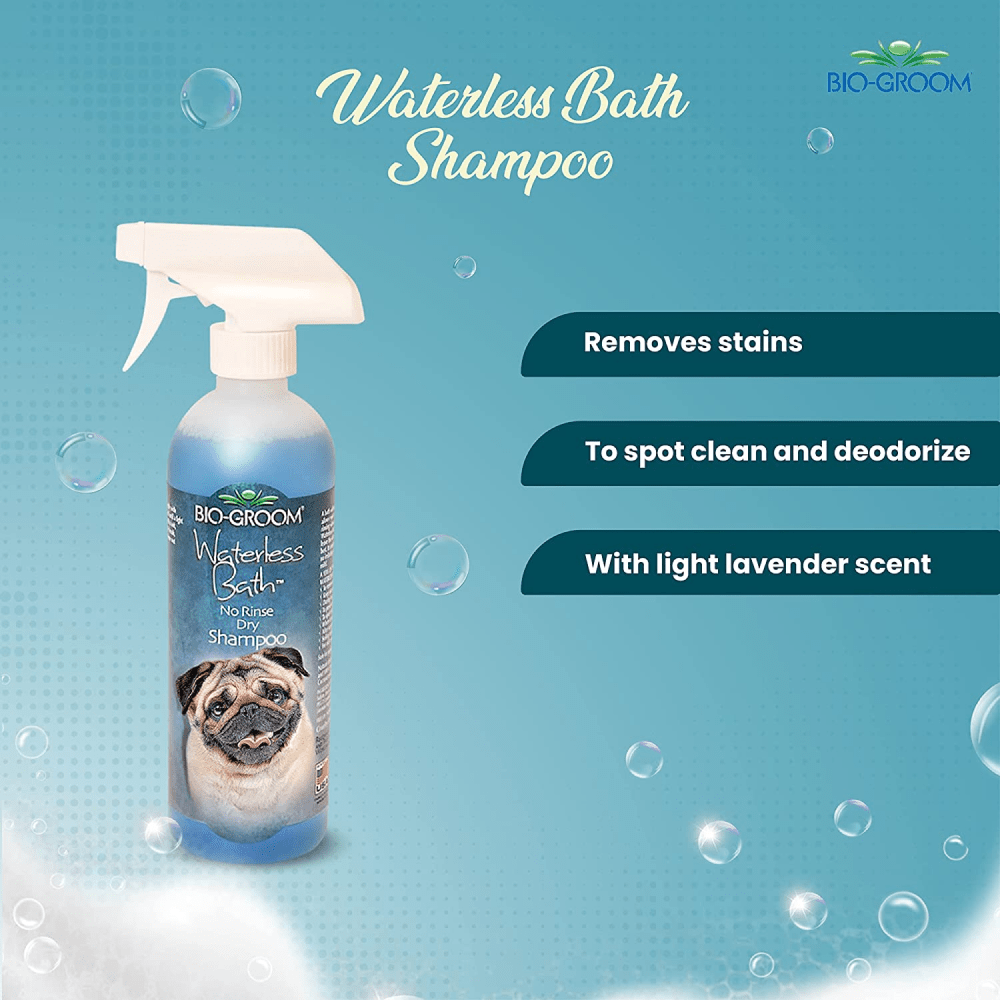 Bio Groom Waterless Bath Shampoo Spray For Dogs Dogs-Grooming Supplies Bio Groom