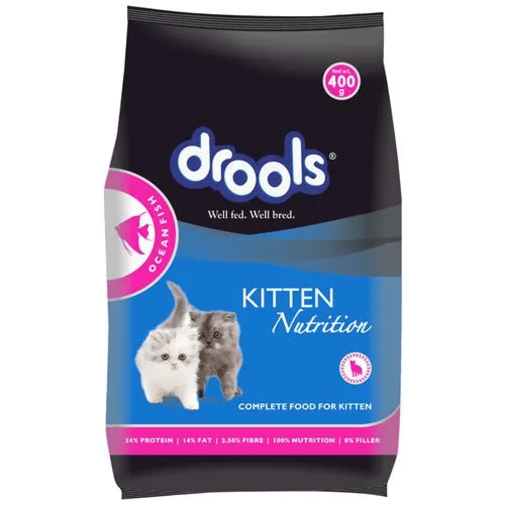 Drools Ocean Fish Kitten Cat Dry Food Cats- Dry food Drools 400g