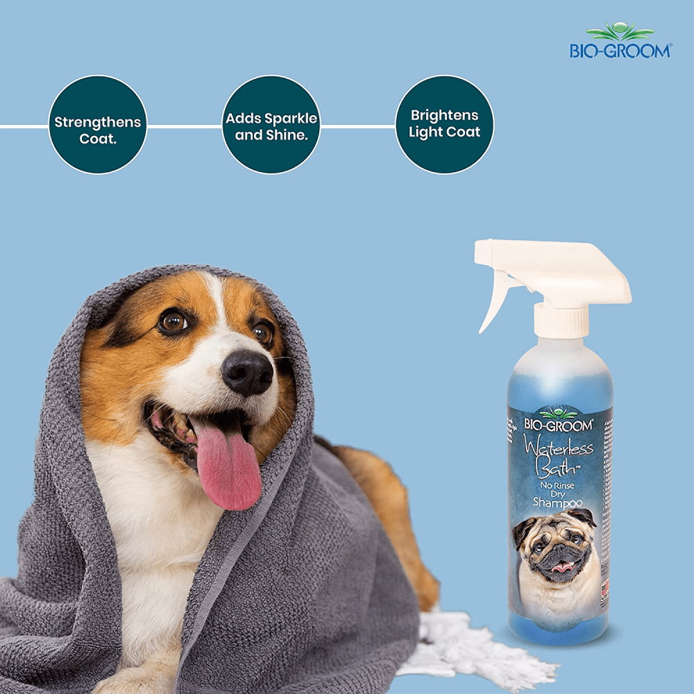 Bio Groom Waterless Bath Shampoo Spray For Dogs Dogs-Grooming Supplies Bio Groom