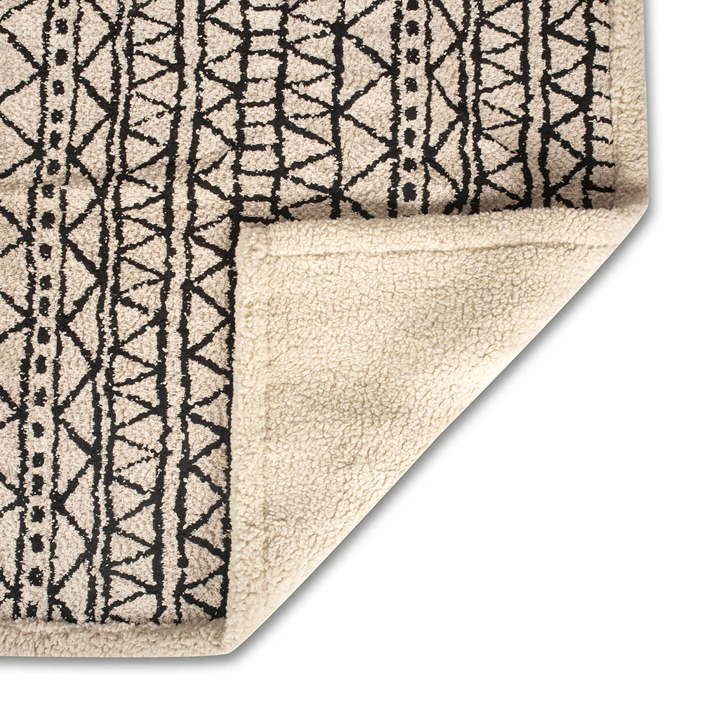 Pawpourri Boho Aztec Blanket for Dogs (OffWhite)