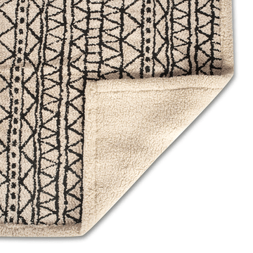 Pawpourri Boho Aztec Blanket for Dogs and Cats (OffWhite)