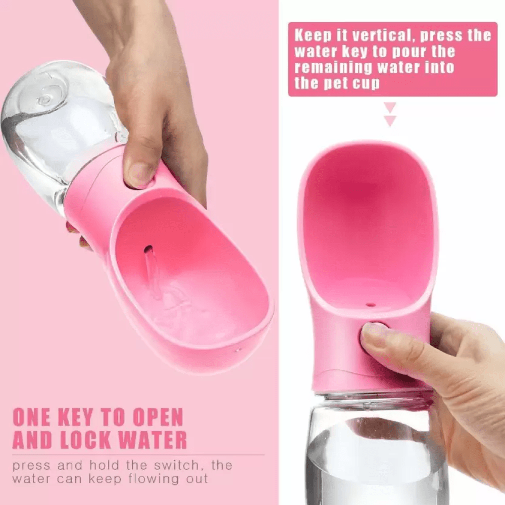 Emily Pets Bottle for Dogs and Cats (Pink)