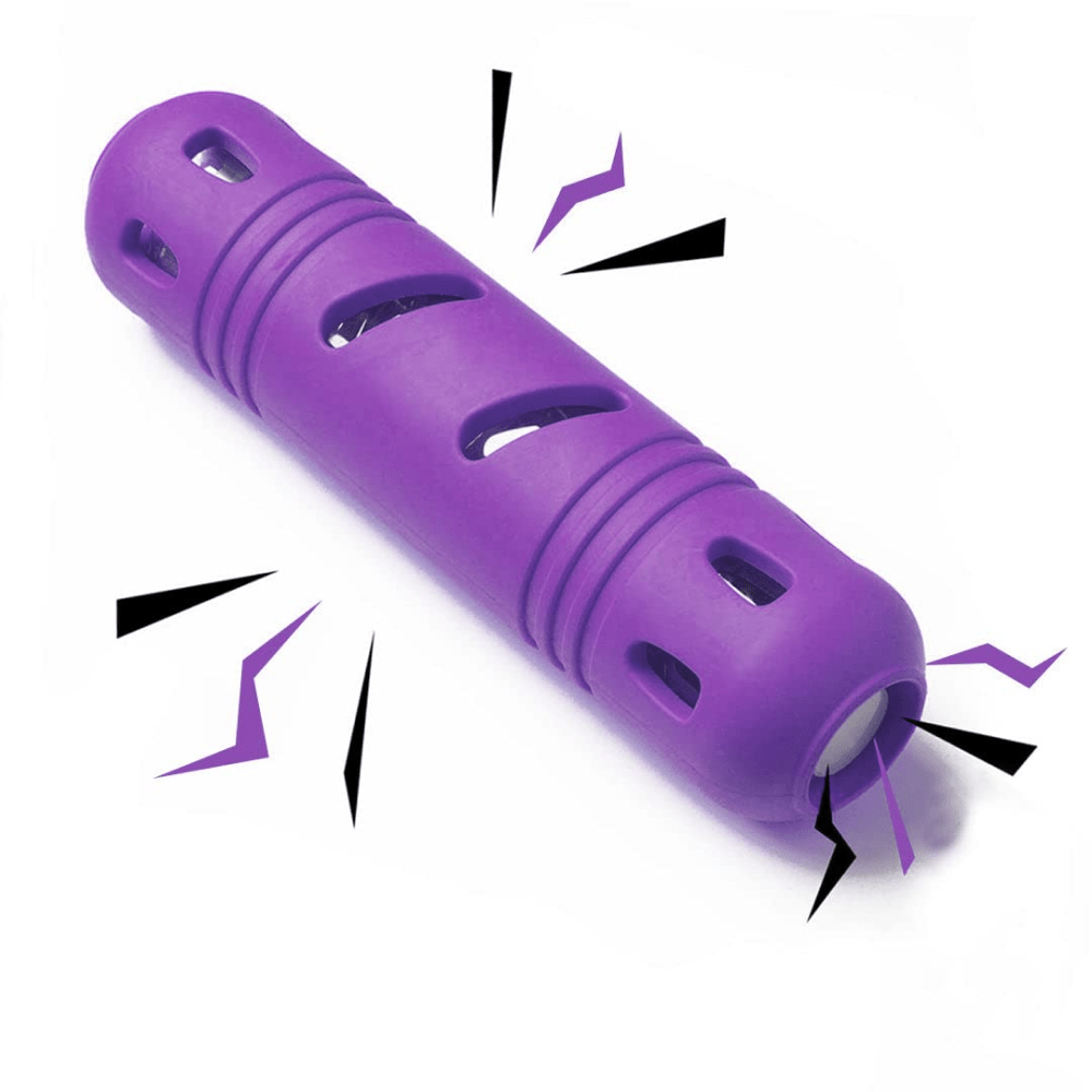Pawsindia Rubber Bottle Chew Toy for Dogs (Purple)