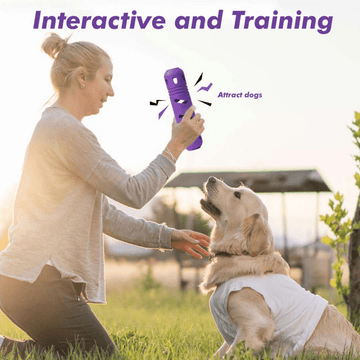 Pawsindia Rubber Bottle Chew Toy for Dogs (Purple)