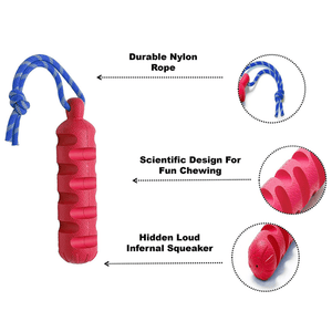 Pawsindia Ultimate Chew Stick Toy for Dogs (Pink)