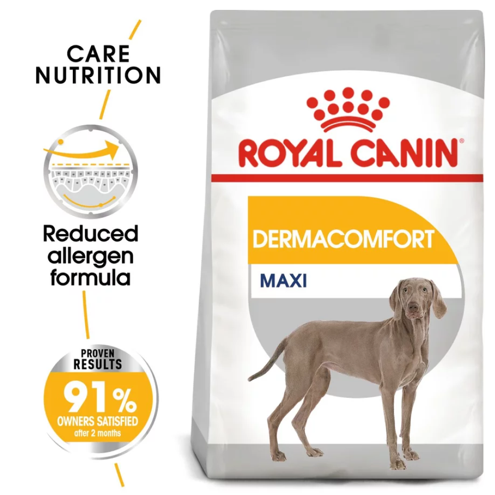 Royal Canin Maxi Dermacomfort Dog Dry Food (Limited Shelf Life) Dogs- Dry Food Royal Canin