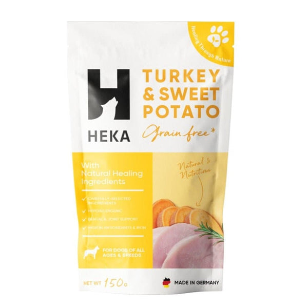 Heka Turkey & Sweet Potatoes Dog Dry Food (100g)
