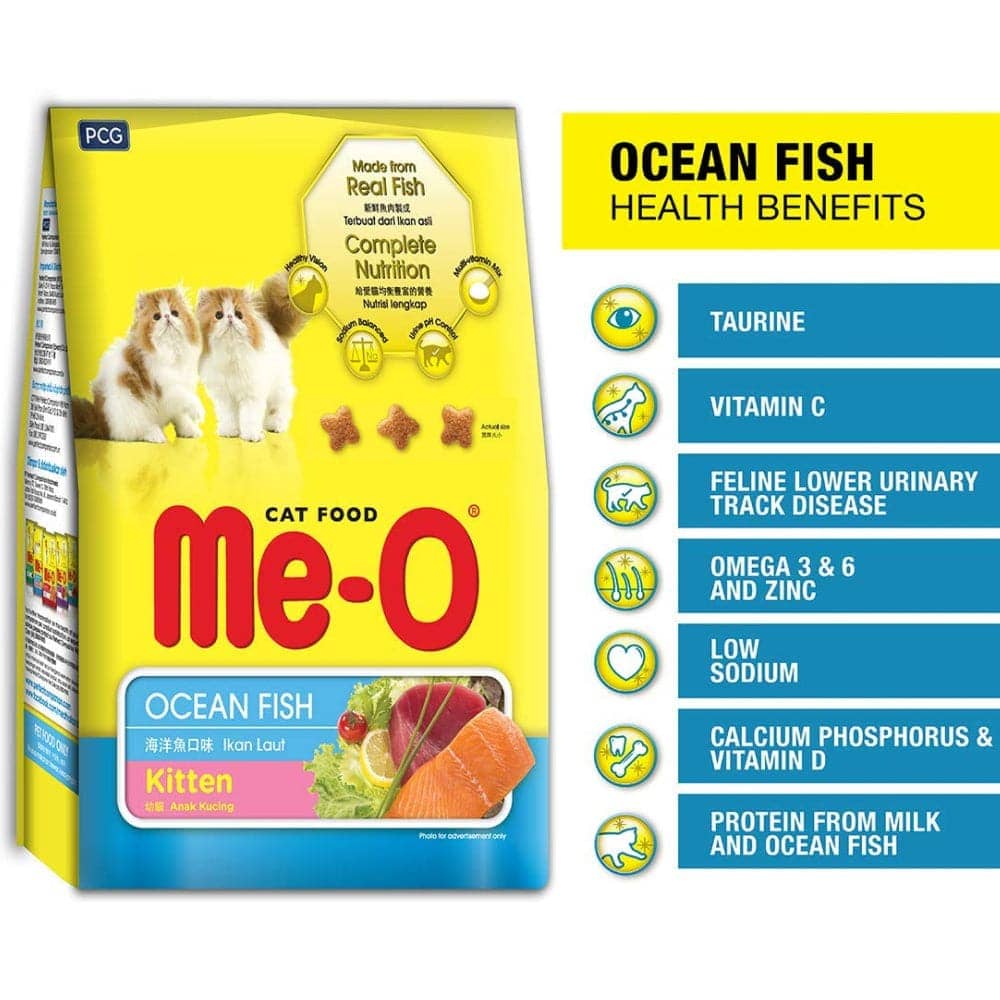 Me-O Ocean Fish Kitten Dry Food