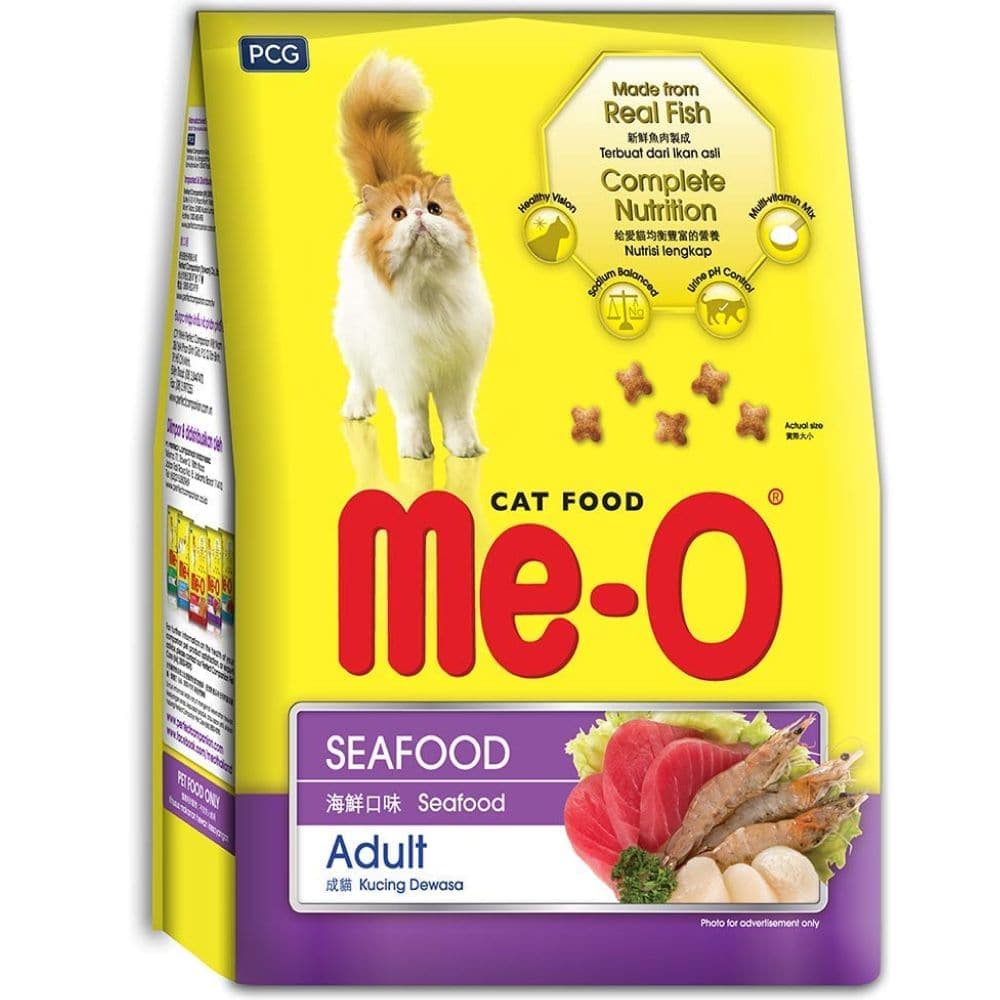 Me O Seafood Adult Cat Dry Food (Limited Shelf Life) Cats- Dry food Me O 1.2kg