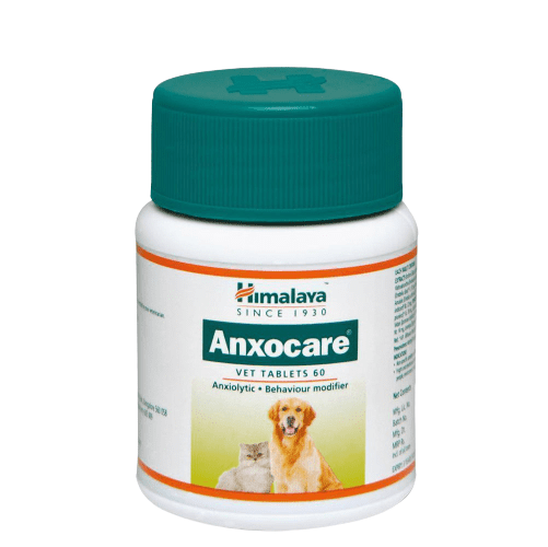 Himalaya Anxocare Vet Tablets for Dogs and Cats Rewards Both-Health & Wellness Himalaya 60 Tablets