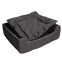 Hiputee Super Soft Rectangular Shaped Velvet Bed for Dogs and Cats