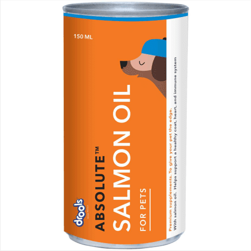 Drools Absolute Salmon Oil Syrup Dog Supplement